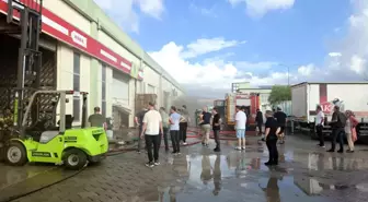 Orhangazi Zeytin İşleme Merkezi'nde Yangın