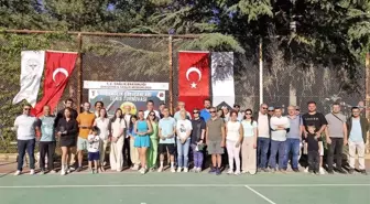 1. Sağlık Çalışanları Tenis Turnuvası Sonuçlandı