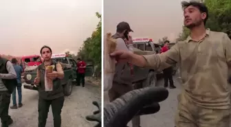 Alevlerin arasında insanlık dersi: Yangın bölgesinde paylaşılan bir lokma yürekleri ısıttı