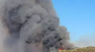 Gazipaşa'da Orman Yangınıyla Mücadele Başladı