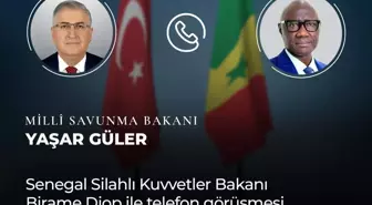Milli Savunma Bakanı Güler, Senegal'le Savunma İşbirliğini Görüştü
