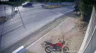 Konya'da Motosiklet Kazası: Sürücü Metrelerce Sürüklendi