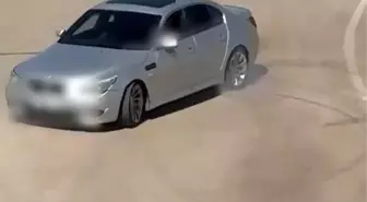 Gaziantep'te Drift Yapan Sürücüye Rekor Cezai İşlem