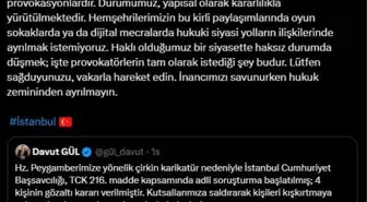 Vali Davut Gül'den Peygamberimize Yönelik Karikatüre Sert Tepki