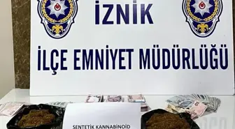 İznik'te Uyuşturucu Operasyonu: 43 Bin Lira ve Ruhsatsız Tabanca Ele Geçirildi