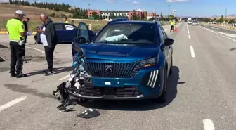 Kırıkkale'de Trafik Kazası: İki Yaralı