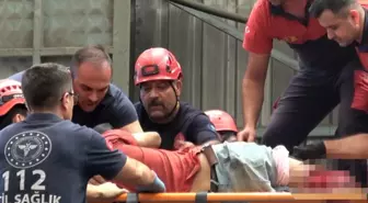 Plastik fabrikasında feci olay! İşçinin bacakları koptu
