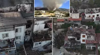 3 ildeki yangınlar sürüyor! Birçok ev küle döndü, gerilim hattı bomba gibi patladı