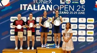Erzincanlı Badmintoncular İtalya'da Gümüş Madalya Kazandı