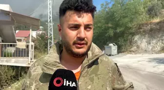 Hatay'daki Orman Yangını 24 Saat Geçmesine Rağmen Sürüyor