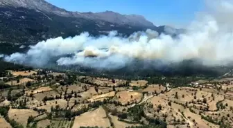 Isparta'da Orman Yangınına Hızla Müdahale Ediliyor