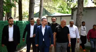 MAGİNDER Başkanı Doğanşehir'deki Esnafı Ziyaret Etti