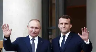 Putin ve Macron'dan Diplomasi Vurgusu