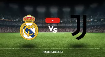 Real Madrid Juventus maçı kaç kaç, bitti mi? MAÇ SONUCU! Real Madrid Juventus golleri kim attı, canlı maç anlatımı!