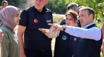 Bilecik'te Orman Yangınlarının Ardından Konteyner Alanları Oluşturuluyor