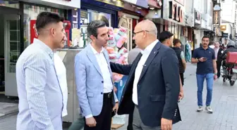 Ağrı Valisi Koç, Esnafı Ziyaret Etti