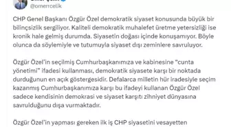 Ömer Çelik: Özgür Özel Demokratik Siyasete Karşı