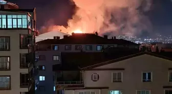 Ankara'da Çatı Katında Yangın Çıktı