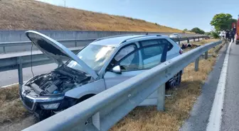 Bafra'da Trafik Kazası: İki Kişi Yaralanmadan Kurtuldu