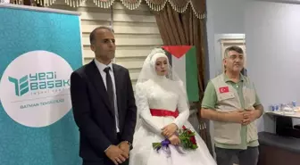Batmanlı Çift Düğün Sofrasını Gazze'deki İhtiyaç Sahiplerine Ulaştırdı