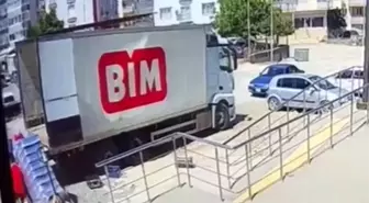Osmaniye'de BİM Market Personeli Kamyon ile Yük Arasında Kaldı, Yaralandı