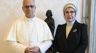 Emine Erdoğan, Papa 14. Leo ile görüştü