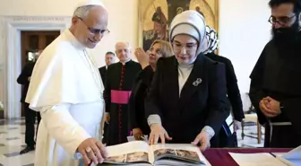 Emine Erdoğan, Papa 14. Leo ile görüştü
