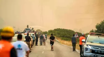Çeşme'de Orman Yangını: Tahliye ve Söndürme Çalışmaları Devam Ediyor