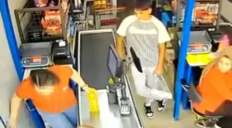 Bursa'da Markette Kavga: Müşteri Kasiyere Yumruk Attı, Tutuklandı