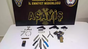 Karaman'da Uyuşturucu ve Ruhsatsız Silah Operasyonu: 10 Tutuklama