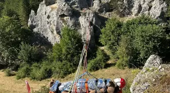 Bolu'da Arama Kurtarma Ekiplerine Eğitim ve Tatbikat