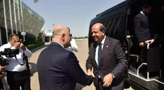 KKTC Cumhurbaşkanı Ersin Tatar Azerbaycan'a Resmi Ziyarette Bulundu