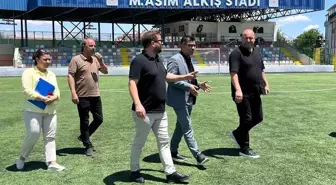Kütahya'da Spor Yatırımlarına Yerinde İnceleme