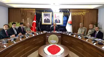 Şırnak'ta Güvenlik Koordinasyon Toplantısı Gerçekleştirildi