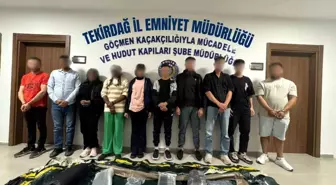 Tekirdağ'da Göçmen Kaçakçılarına Operasyon: 8 Göçmen Yakalandı