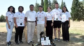 Üniversite öğrencilerinin geliştirdiği 'Tarımın Kartalı' robotu, Avrupa'dan birincilikle döndü