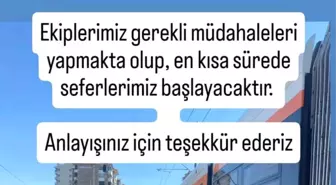 Eskişehir'deki Trafik Kazası Tramvay Seferlerini Etkiledi, Normalleşti