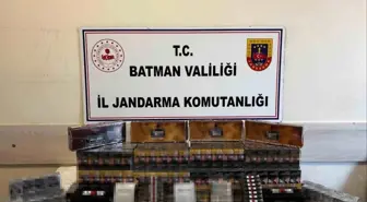 Batman'da 784 Paket Kaçak Sigara Ele Geçirildi