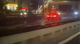 Beylikdüzü'nde Ters Yönde Giden Sürücü Trafiği Tehlikeye Attı
