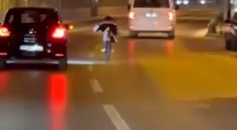 Bursa'da Tehlikeli Motosiklet Şovları Trafikte Panik Yarattı