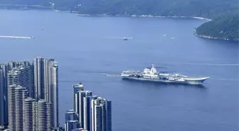 Shandong Uçak Gemisi Hong Kong'a İlk Ziyaretini Gerçekleştirdi