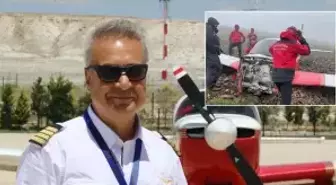Düşen uçağın pilotunun çocukluk hayalı yarım kaldı