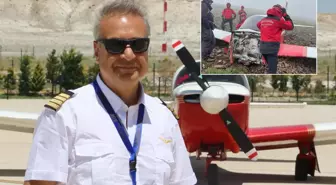Düşen uçağın pilotunun çocukluk hayalı yarım kaldı