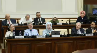 Emine Erdoğan, Vatikan'da 'Kardeşlik Temelli Ekonomi: Etik Çok Taraflılık' konferansına katıldı