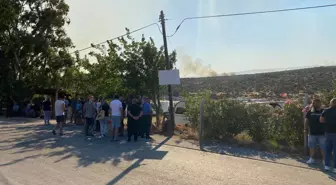 Zeytineli Mahallesi Yangın Nedeniyle Tahliye Edildi
