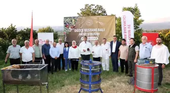 Düzce Kestane Balı Hasat Şenliği Düzenlendi