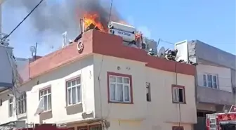 Nizip'te Yangın Paniği: Odunlukta Çıkan Alevler Kontrol Altına Alındı