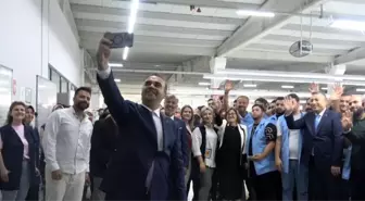 Bakan Kacır Kilis'te Tekstil İşçileriyle Buluştu
