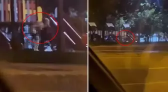 Uzun süredir fuhuş skandallarına konu olan ilçede tepki çeken bir görüntü daha
