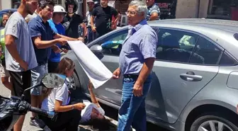 Muğla'da Motosiklet Kazası: Yaralı Kadın Sıcaktan Korundu